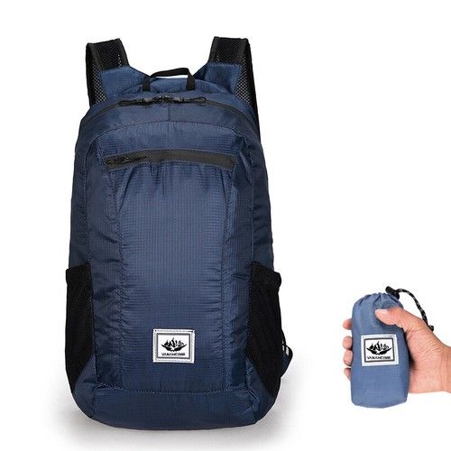 Ultra Lightweight Foldable Backpack Bag Water Resistant Rucksack Hiking Outdoor