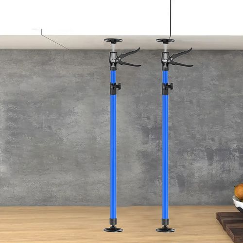 2X 115-290CM ADJUSTABLE DRYWALL PLASTERBOARD BUILDER CEILING EASY SUPPORT PROPS~ — image 7
