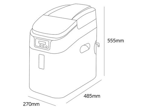 Monarch Water Ultimate Midi HE WRAS-approved Water Softener Includes 15mm Hoses, — image 3
