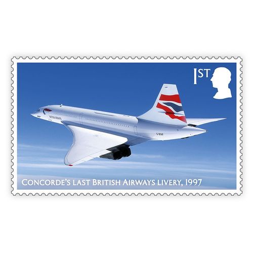 Concorde Stamps Coin Cover 50p Brilliant Uncirculated fr Royal Mail Royal Mint — image 14