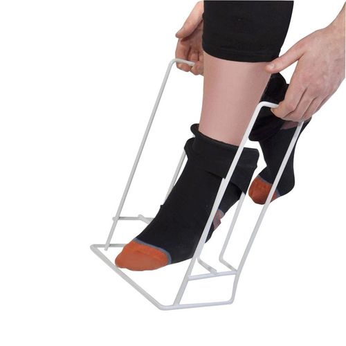 Rigid Sock Helper Frame Aid Works With Compression Socks Stockings Tights New — image 4