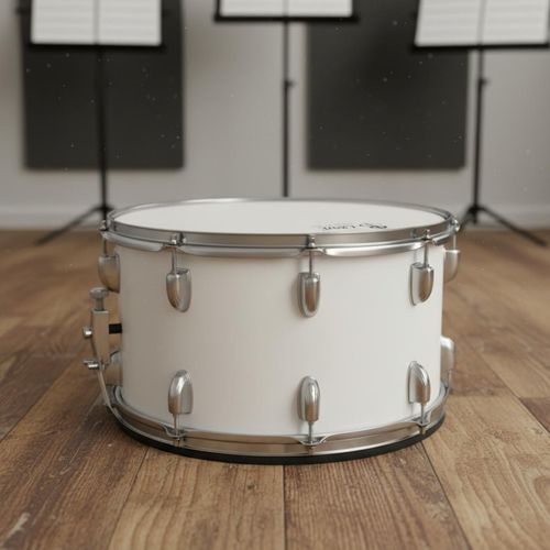 Marching Snare Drum Includes Sticks Sturdy Steel for Band Parades — image 3