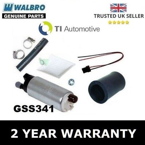 GENUINE WALBRO 255 LPH IN-TANK FUEL PUMP UPGRADE + INSTALL KIT - GSS341 