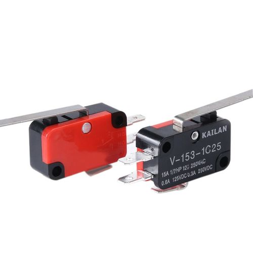 10pcs Limit Micro-Switch Long Straight Hinge Lever Type SPDT V-153-1C25 — image 18