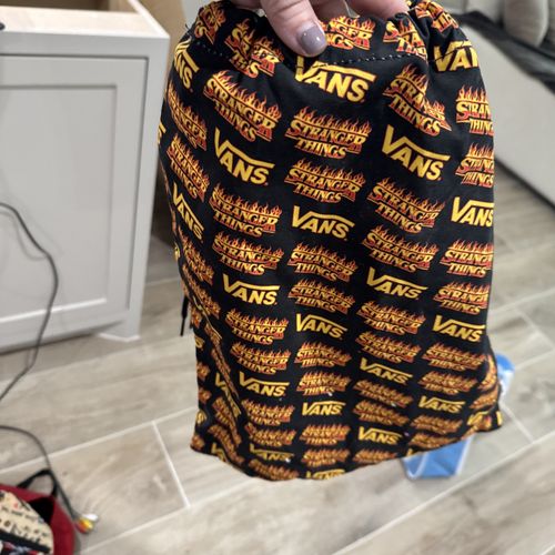 *RARE* Stranger Things Vans Backpack With Shoe Bag To Match.   No Shoes. — image 7