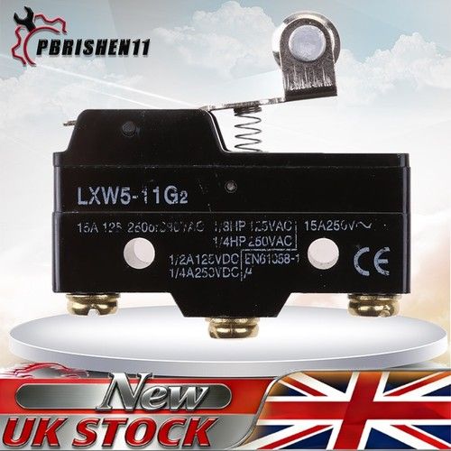Practical Limit Switch Roller Hinge Lever SPDT (1NO 1NC) LXW5-11G2 480V/250V 15A