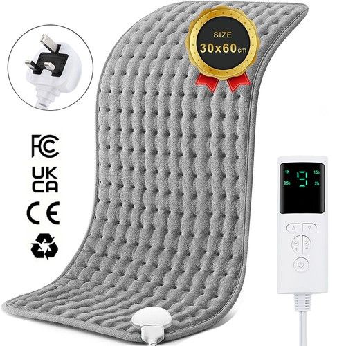 9 Levels Heating pad Electric Heat Pad for Back Neck Shoulder Belly Pain Relief