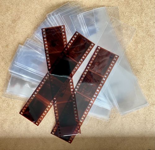 35mm PHOTO NEGATIVE Strip Film Cell, ARCHIVE STANDARD Protective Sleeves — image 4