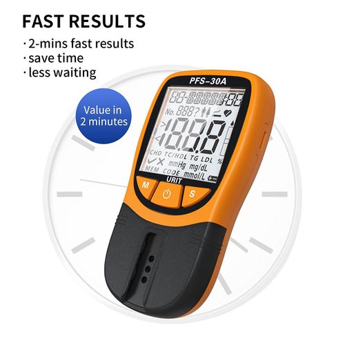 20 Test Strips Kit - URIT 5-in-1 Lipid Monitor for Cholesterol & Triglycerides — image 11