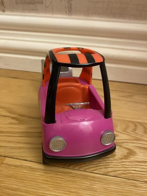 LOL Surprise Doll Little Tikes Cozy Coupe Pink Flame Car with Trailer 3SP1CY MGA — image 2