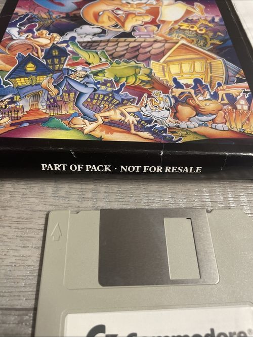 Amiga Sleep Walker Disk Game Boxed With Manual Comic Relief Edition Working — image 6