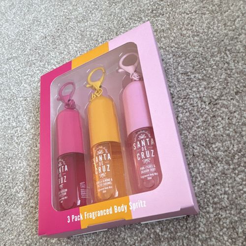 Santa de Cruz Body Mist Set 3x30ml Cherry Blossom Sweet Plum, Vanilla Almond — image 2