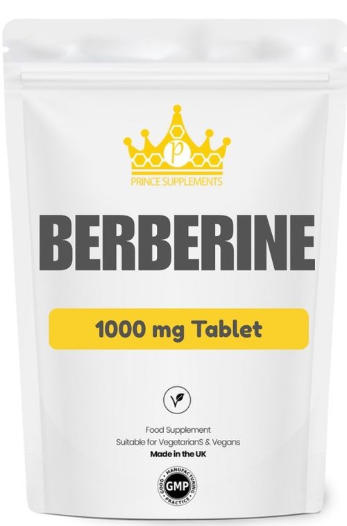 Berberine 1000mg Tablet/Capsules  Support Blood Sugar Supplement vegan — image 4