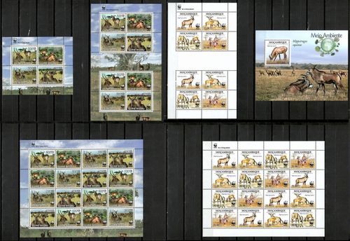 Protected animals WWF Collection 124 sets & 18 s/sheets MNH Mi.CV 1,633€ #CNA213 — image 3
