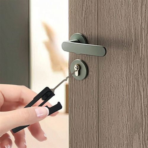3+1pc Gravity Pickaxe Key Hook Repair Tools Picking Fidget Set Stainless Steel — image 3