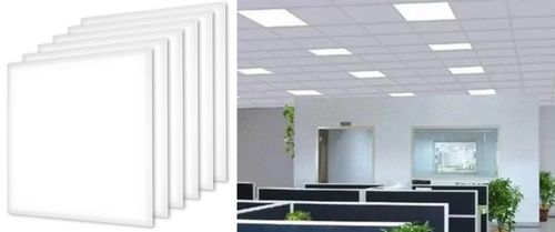 600x600mm Back-Lit LED Panel Light 36w 4000k Neutral White Ceiling Office Garage — image 1