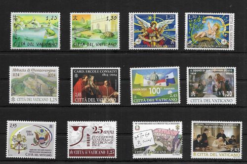 (FY24) Vatican 2024 Full Yearset MNH *** Free postage *** — image 2