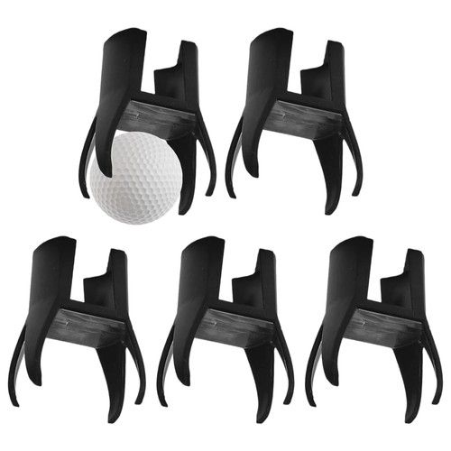 UEKPDM 5 Pcs Golf Ball Retriever 4 Claw Golf Ball Retriever for Putter Golf Ball