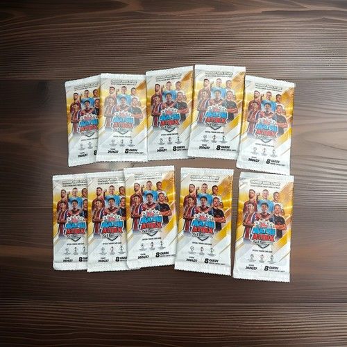 10 PacksTopps Match Attax Season 2026/27 Trading Cards 