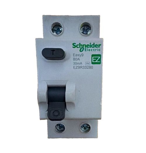 Schneider Electric Easy9 RCCB RCD 80A 30mA Type A EZ9R33280 Sold Separately