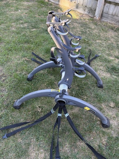 Saris Bones 3 Bike Car Trunk Mount Bicycle Rack Carrier Gray — image 3