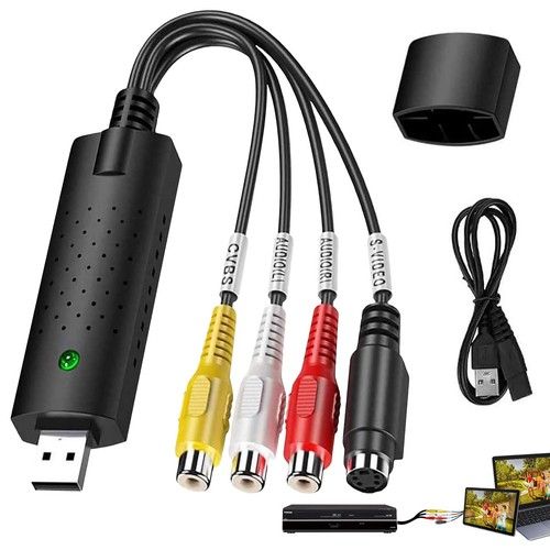 VHS to Digital Converter, RCA USB Video 2.0 Convert...