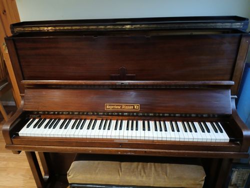 Upright Piano Full Working Order Good Condition — image 8