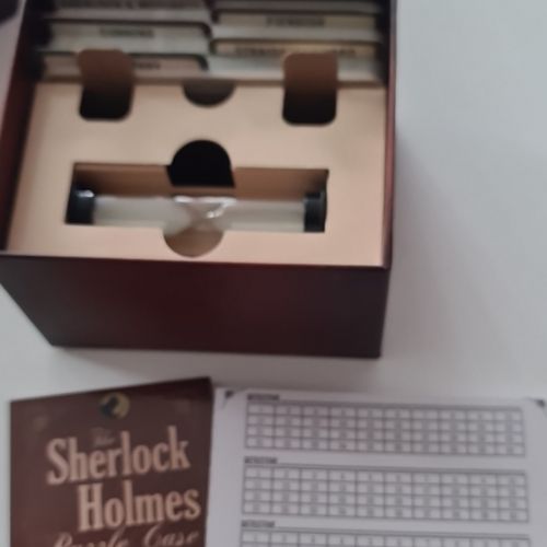 Carlton Books The Sherlock Holmes Puzzle Case Card Game 1-6 Players 17+ 2013 — image 3