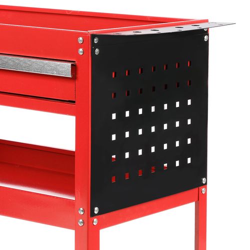 GARAGE WORKSHOP TOOL STORAGE TROLLEY CART WHEEL 3 TIER Mechanic Diy — image 11