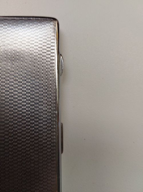Art Deco Vintage Mid Century Chrome Plate Cigarette Case — image 6