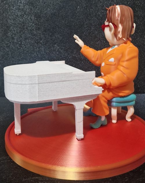 Sir Elton Hercules John British singer, songwriter and pianist Statuette 180mm — image 6