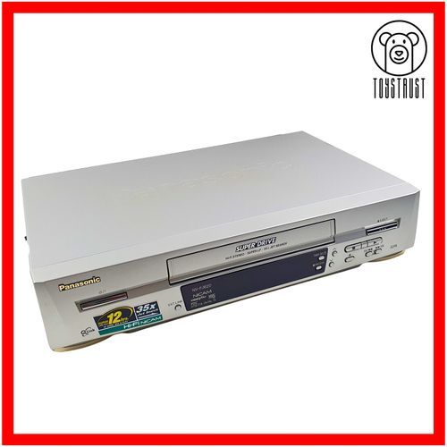 Panasonic NV-FJ620B VHS VCR Video Cassette Player Tape Recorder Nicam No Remote — image 1
