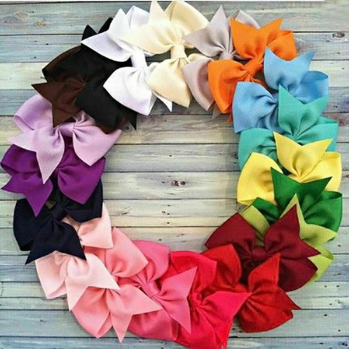 20/40PCS Kids Baby Girls Bow Hair Clip Children Toddler Flowers Hair Accessories