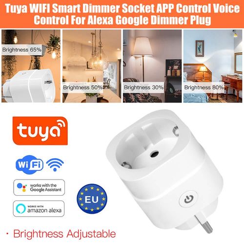 NEW Smart Dimmer Socket APP Control Voice Control For Alexa Google Dimmer Plug — image 16