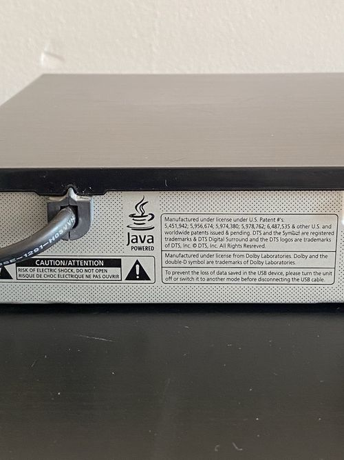 Samsung BD-D5500 3D Blu-ray DVD Player + Movie Disc, Tested & Working, No remote — image 6