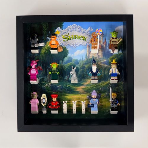 Display frame for Lego ® Shrek collectable Minifigures 71053 case 27cm — image 6