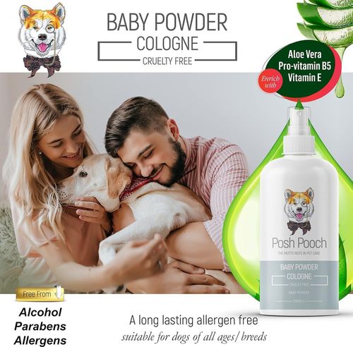 Baby Powder Cologne For Dogs & Puppies Deodorising Spray Super Strong Spray — image 3