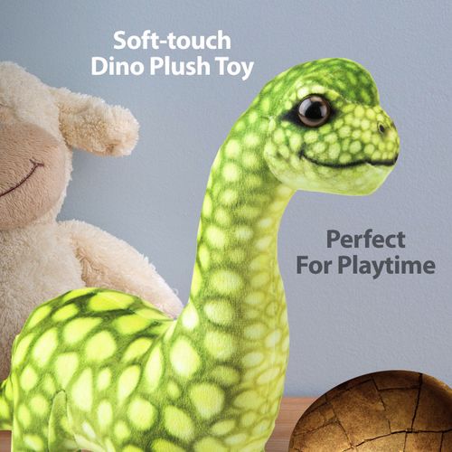 Green Diplodocus 40cm Plush - Premium Dinosaur Soft Toy — image 2