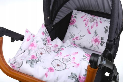 Baby 2pc Bedding Set fit Cradle/Moses basket/Pushchair 70x80cm Dream Catcher — image 7