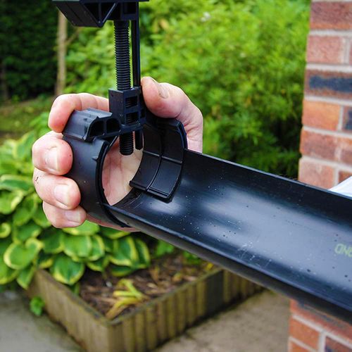 Shed Mini Guttering Gutter Bracket Clamp Adjustable No Tools Required Multi-Pack — image 2