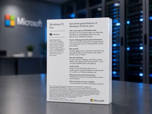 Microsoft Windows 10 Pro – Full Version Retail Package USB - License key Sealed — image 2