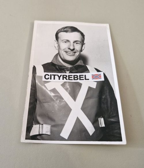 Original 1964 Bjorn Knutson West Ham Speedway Photo