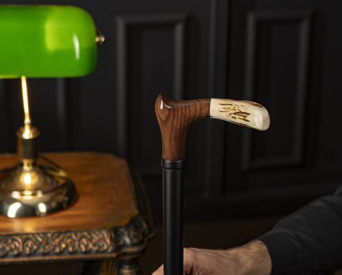 Handmade Gentleman Cane, Classic Wooden Walking Stick Gift, Derby Walking Cane — image 4