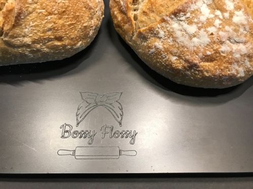The pizza bread baking plate. Fits into your oven rails. — image 5