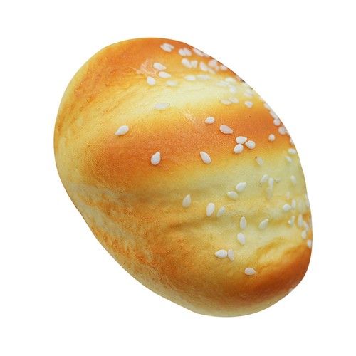 Durable Multicolor Bread Model Toy for Kids Early Learning and Home Display