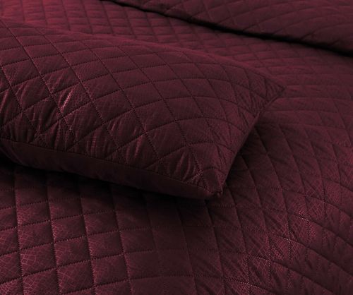 3 PIECE QUILTED BEDSPREAD BED THROW SINGLE DOUBLE KING SIZE EMBOSSED BEDDING SET — image 10