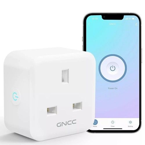 Smart Plug GNCC WiFi Plugs Works with Google Home Smart Socket Wireless