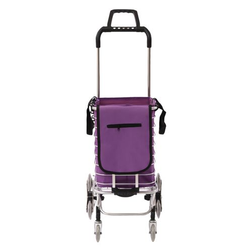 Folding Shopping Trolley Cart with Wheels 88LBS Capacity Foldable Basket UK — image 13