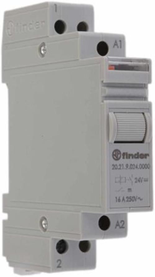 Finder SPNO DIN Rail Latching Relay - 16 A  24V dc — image 1