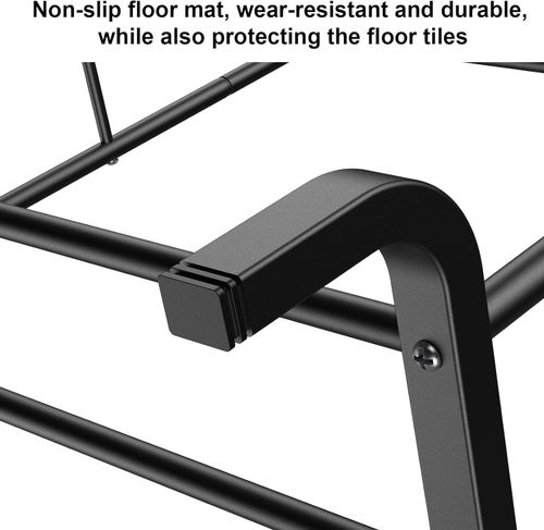 Heavy Duty Double Clothes Rail Hanging Rack Garment Display Stand Shoes Storage — image 10